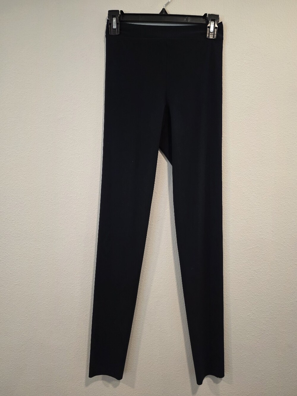 The Row Black Back Seam Leggings